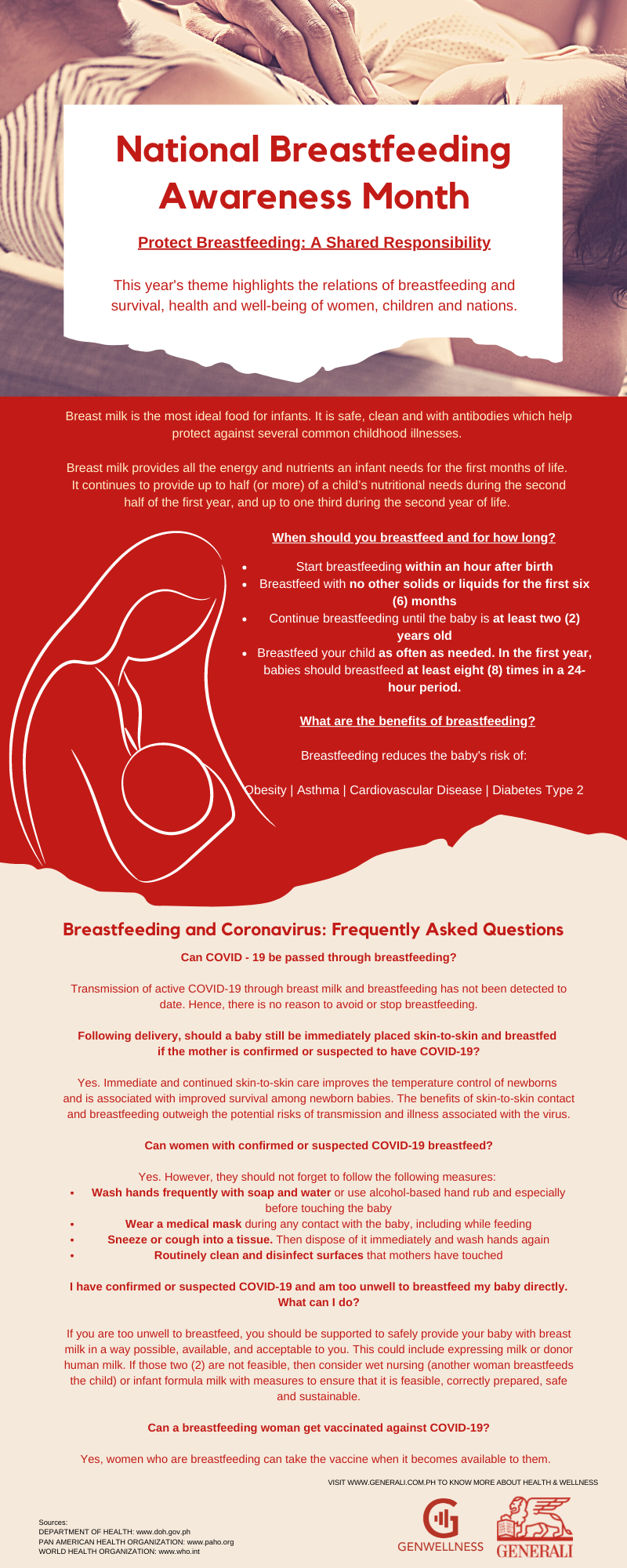 National Breastfeeding Awareness Month Generali Life Assurance